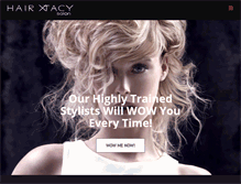 Tablet Screenshot of hairxtacy.com